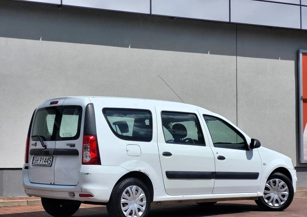 Dacia Logan cena 8700 przebieg: 299700, rok produkcji 2012 z Nowe Warpno małe 46